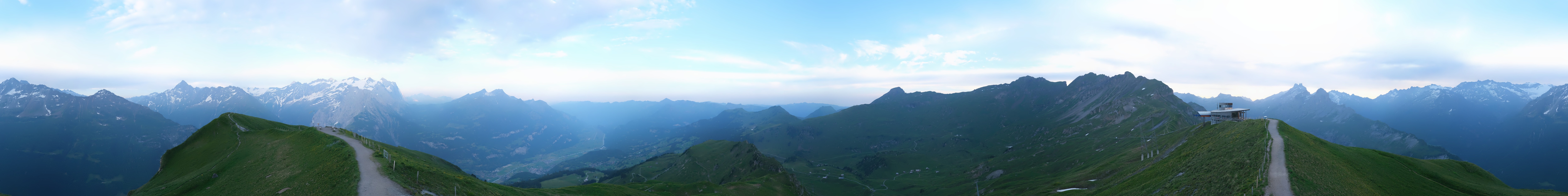Archived image Webcam Roundshot Meiringen Hasliberg Alpen Tower