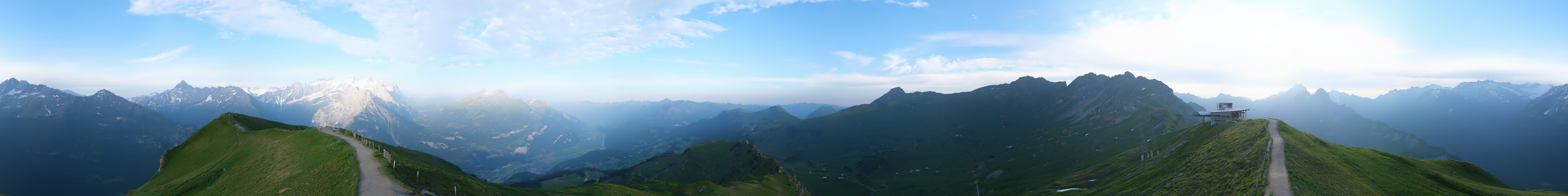 Archived image Webcam Roundshot Meiringen Hasliberg Alpen Tower