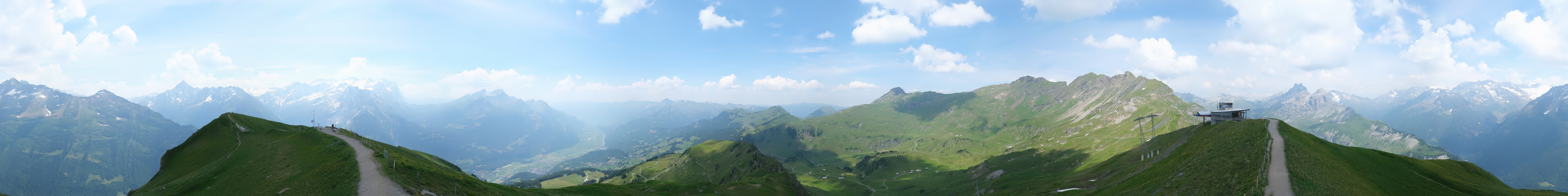 Archived image Webcam Roundshot Meiringen Hasliberg Alpen Tower