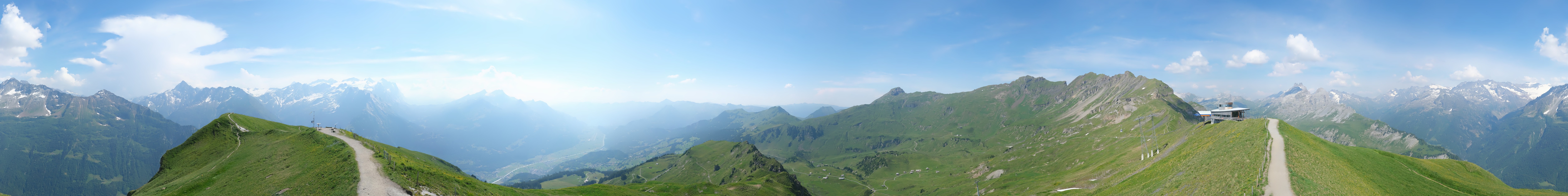 Archived image Webcam Roundshot Meiringen Hasliberg Alpen Tower