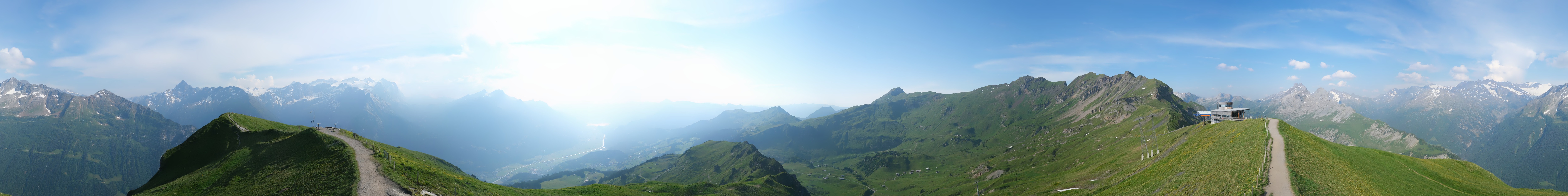 Archived image Webcam Roundshot Meiringen Hasliberg Alpen Tower