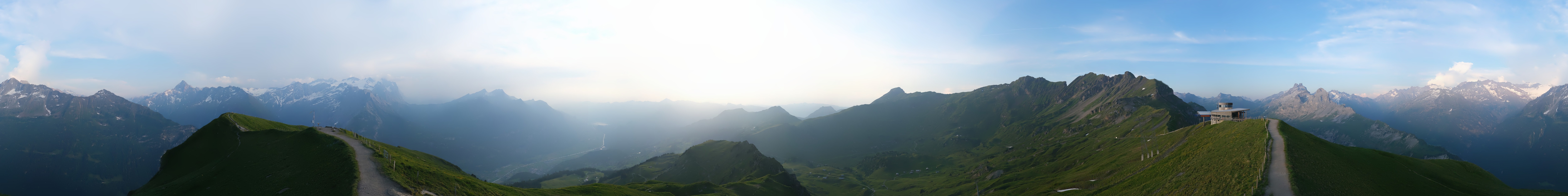 Archived image Webcam Roundshot Meiringen Hasliberg Alpen Tower