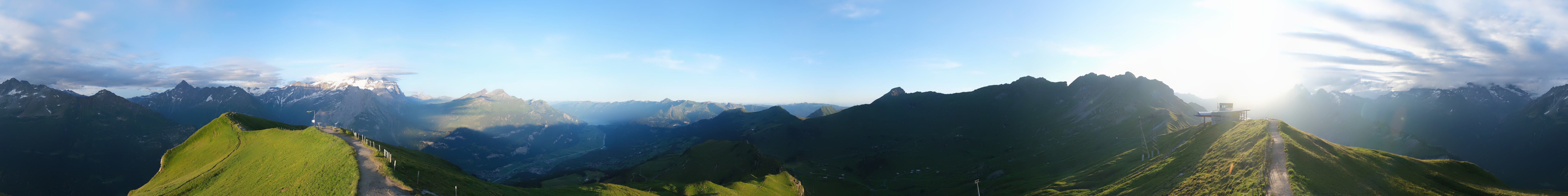 Archived image Webcam Roundshot Meiringen Hasliberg Alpen Tower
