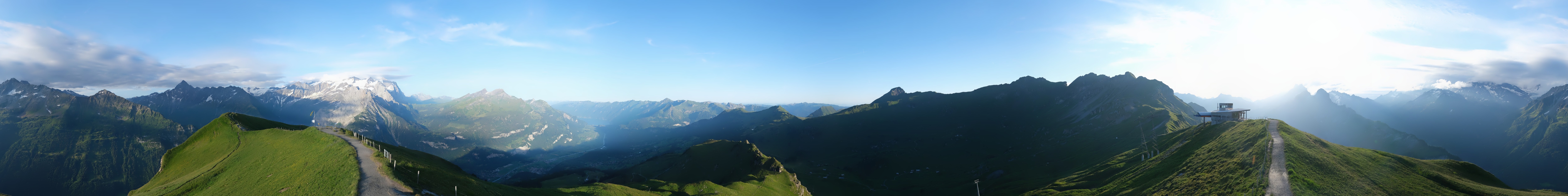 Archived image Webcam Roundshot Meiringen Hasliberg Alpen Tower