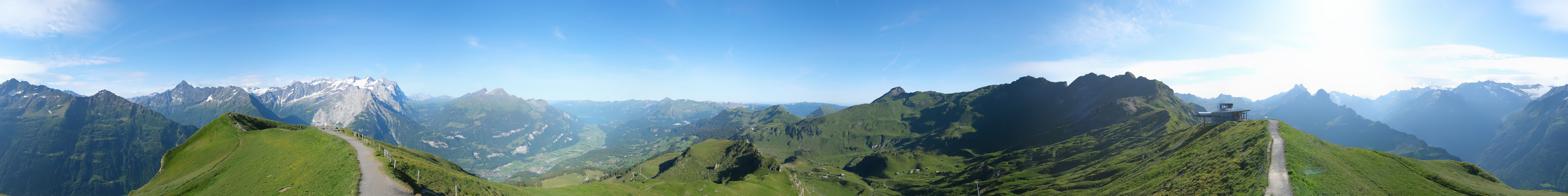 Archived image Webcam Roundshot Meiringen Hasliberg Alpen Tower