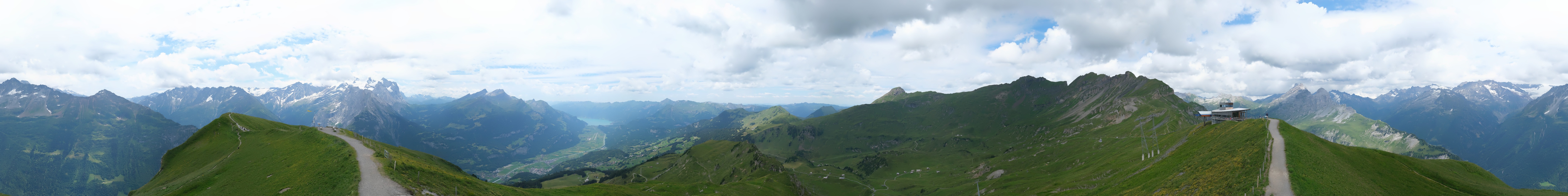 Archived image Webcam Roundshot Meiringen Hasliberg Alpen Tower
