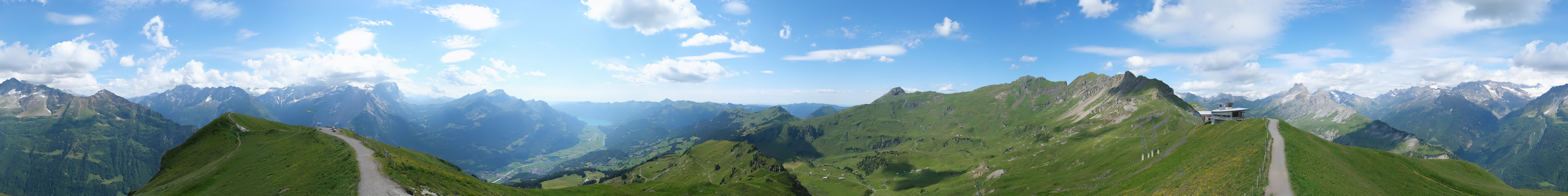 Archived image Webcam Roundshot Meiringen Hasliberg Alpen Tower