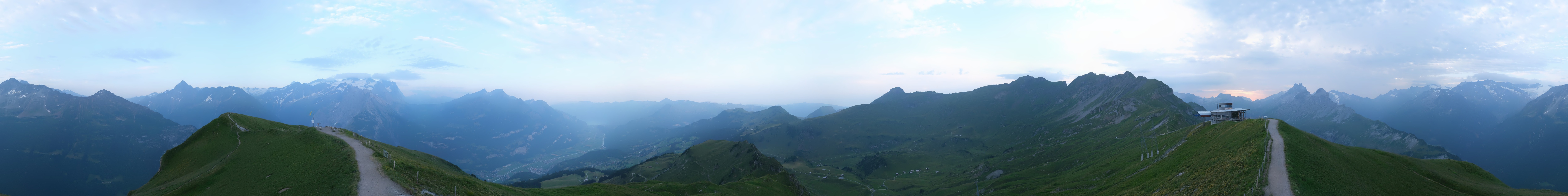 Archiv Foto Webcam Meiringen Hasliberg Alpen Tower