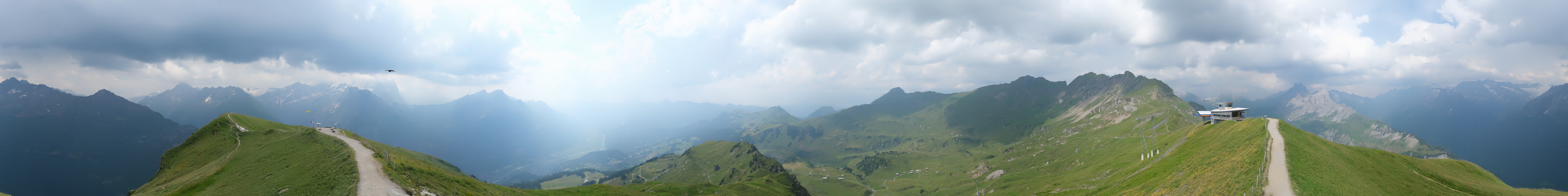 Archiv Foto Webcam Meiringen Hasliberg Alpen Tower