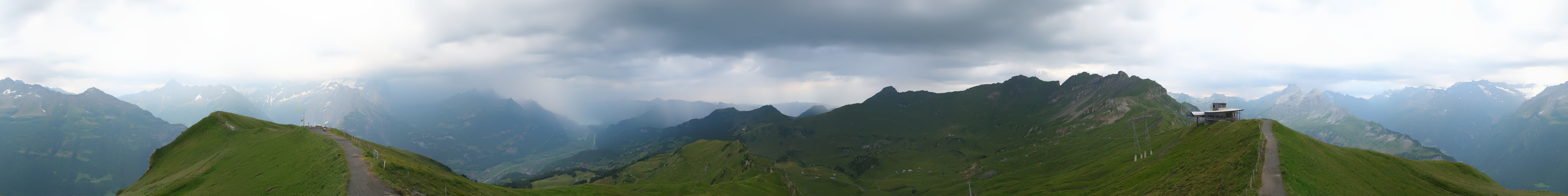 Archived image Webcam Roundshot Meiringen Hasliberg Alpen Tower