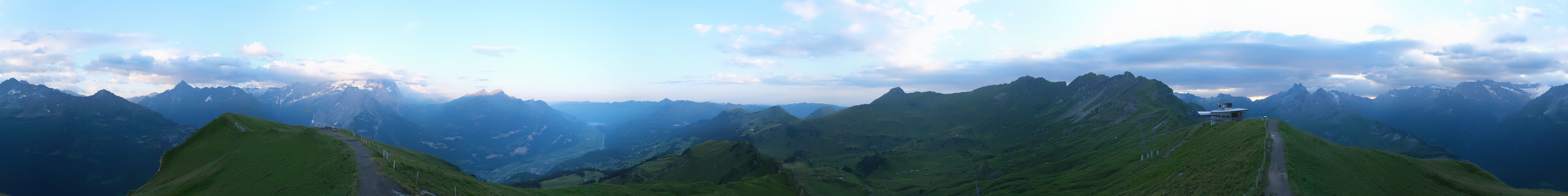 Archived image Webcam Roundshot Meiringen Hasliberg Alpen Tower