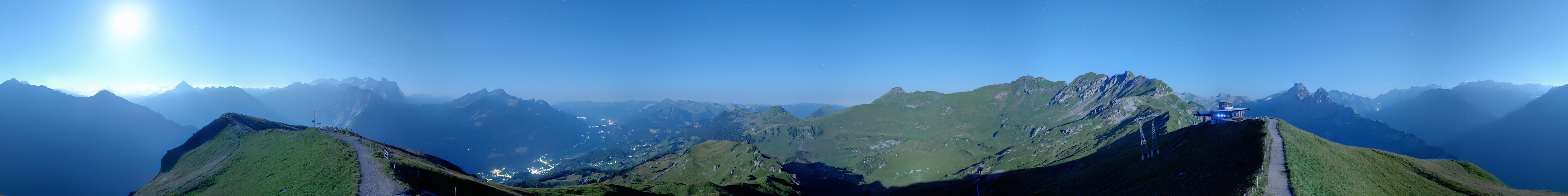 Archived image Webcam Roundshot Meiringen Hasliberg Alpen Tower