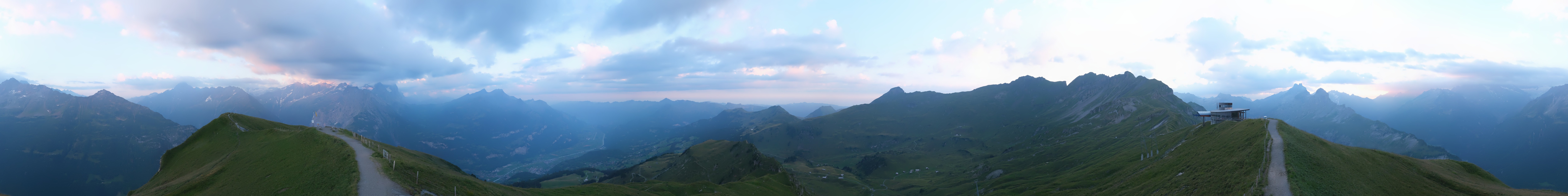 Archived image Webcam Roundshot Meiringen Hasliberg Alpen Tower