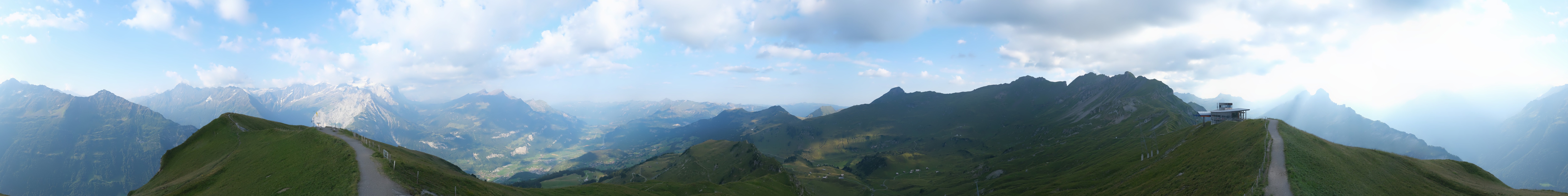 Archived image Webcam Roundshot Meiringen Hasliberg Alpen Tower
