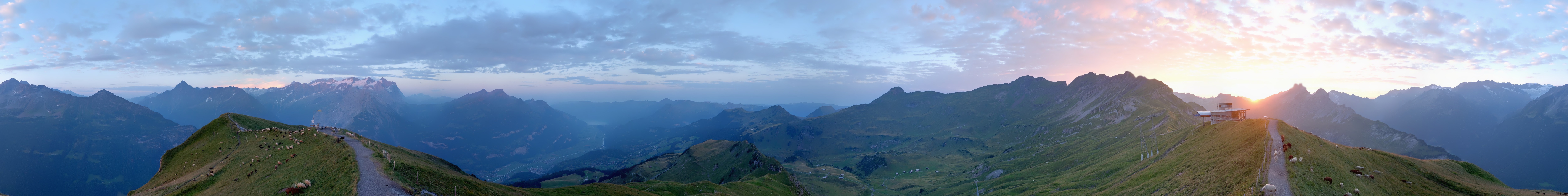 Archiv Foto Webcam Meiringen Hasliberg Alpen Tower