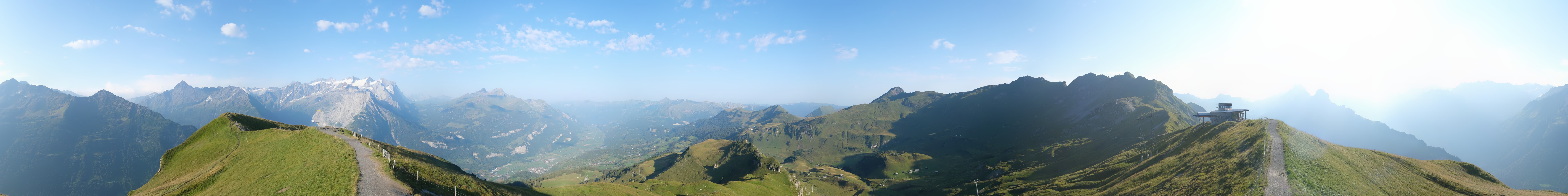 Archiv Foto Webcam Meiringen Hasliberg Alpen Tower