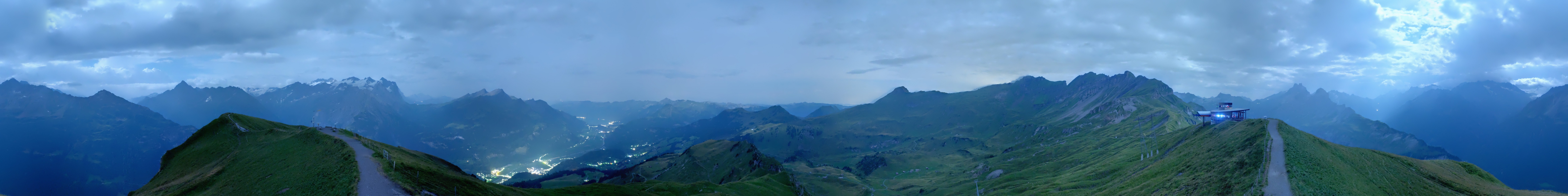 Archived image Webcam Roundshot Meiringen Hasliberg Alpen Tower