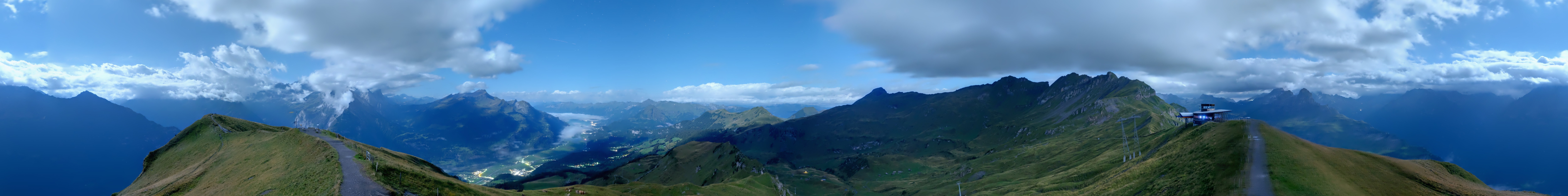 Archiv Foto Webcam Meiringen Hasliberg Alpen Tower