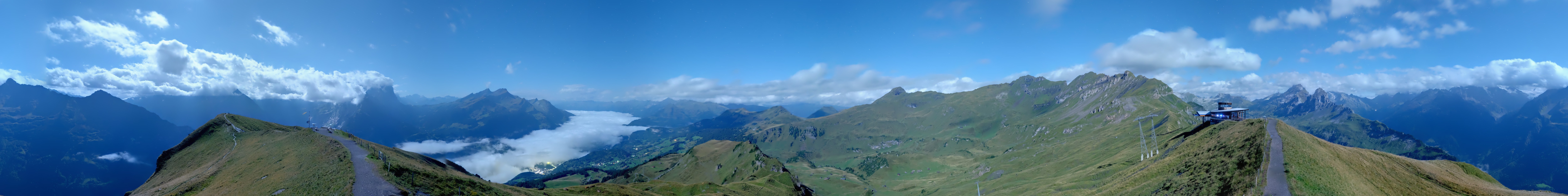 Archiv Foto Webcam Meiringen Hasliberg Alpen Tower