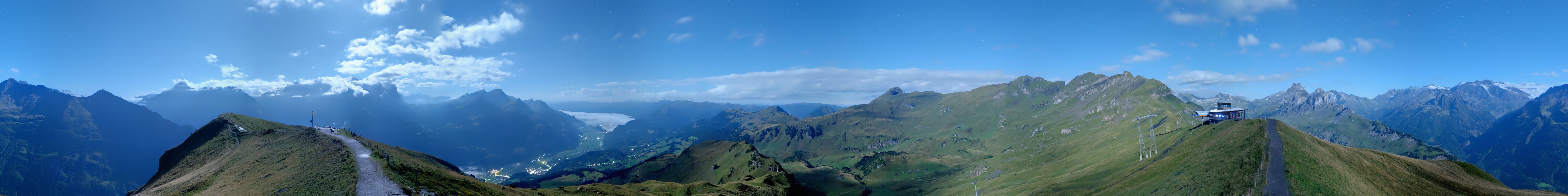 Archived image Webcam Roundshot Meiringen Hasliberg Alpen Tower