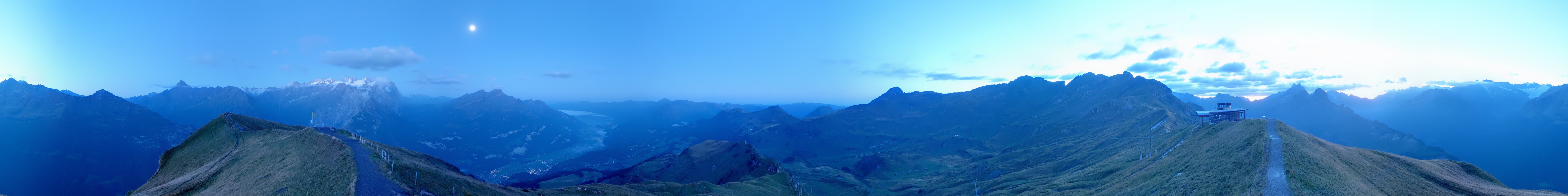 Archived image Webcam Roundshot Meiringen Hasliberg Alpen Tower