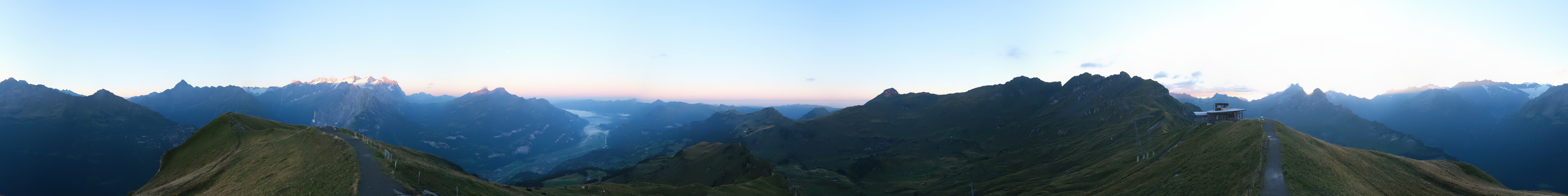Archived image Webcam Roundshot Meiringen Hasliberg Alpen Tower