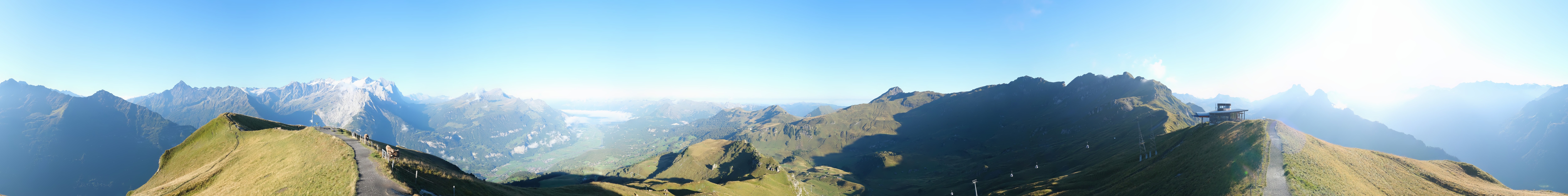 Archived image Webcam Roundshot Meiringen Hasliberg Alpen Tower
