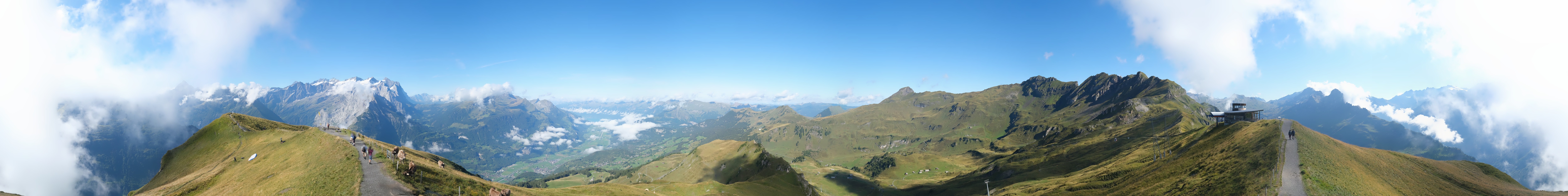 Archived image Webcam Roundshot Meiringen Hasliberg Alpen Tower