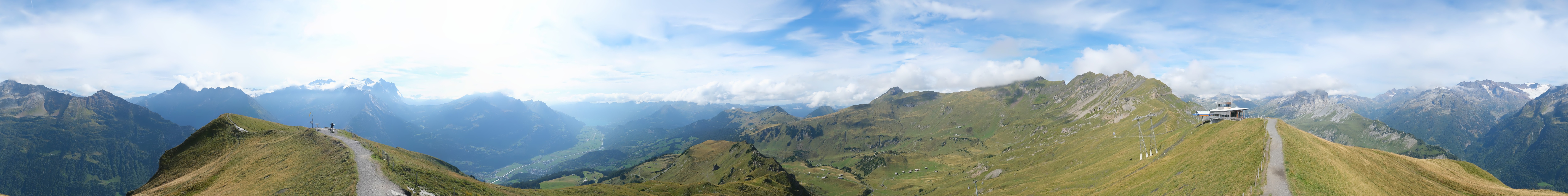 Archived image Webcam Roundshot Meiringen Hasliberg Alpen Tower