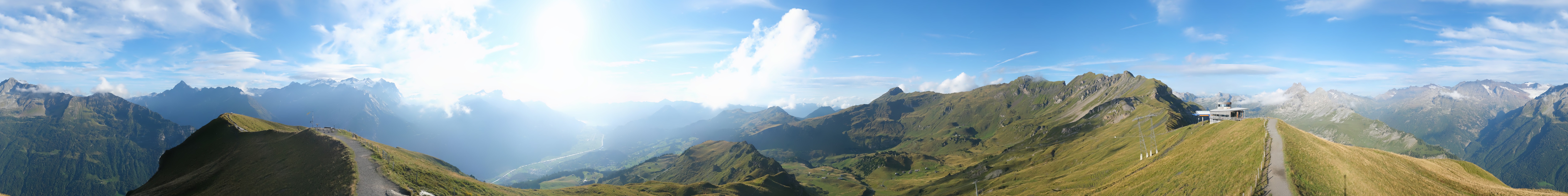 Archived image Webcam Roundshot Meiringen Hasliberg Alpen Tower