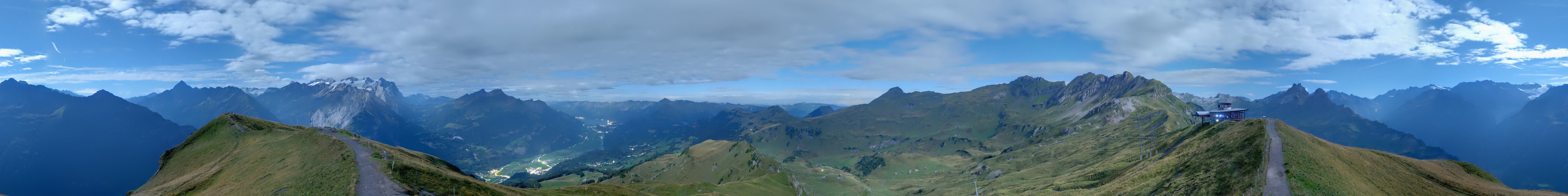 Archived image Webcam Roundshot Meiringen Hasliberg Alpen Tower