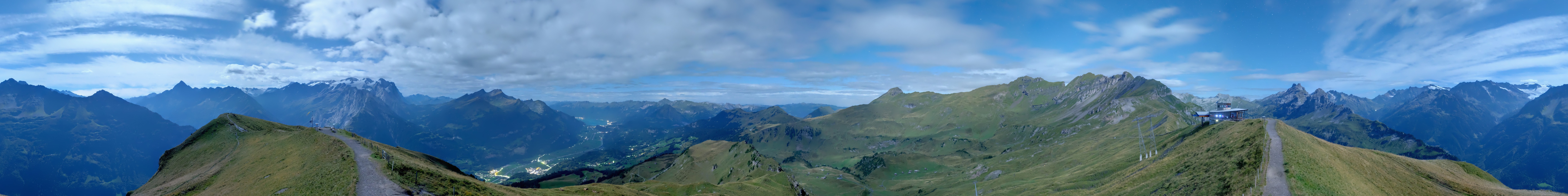 Archived image Webcam Roundshot Meiringen Hasliberg Alpen Tower