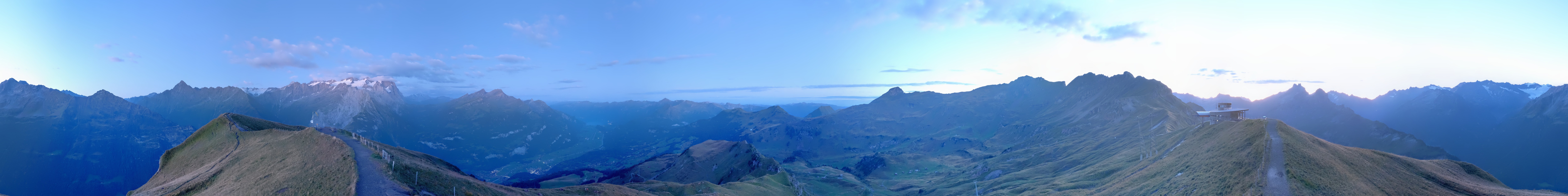Archived image Webcam Roundshot Meiringen Hasliberg Alpen Tower