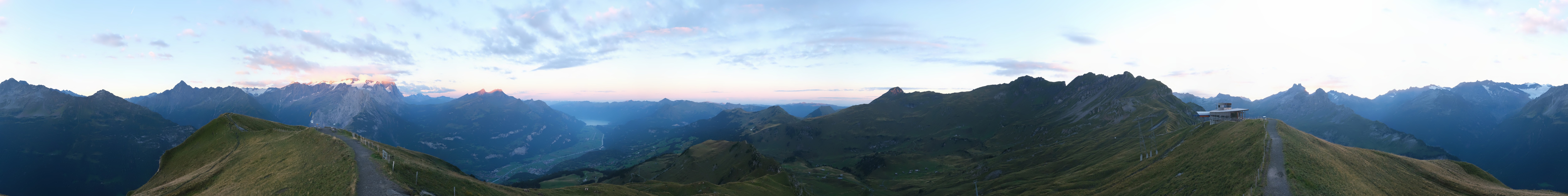 Archived image Webcam Roundshot Meiringen Hasliberg Alpen Tower