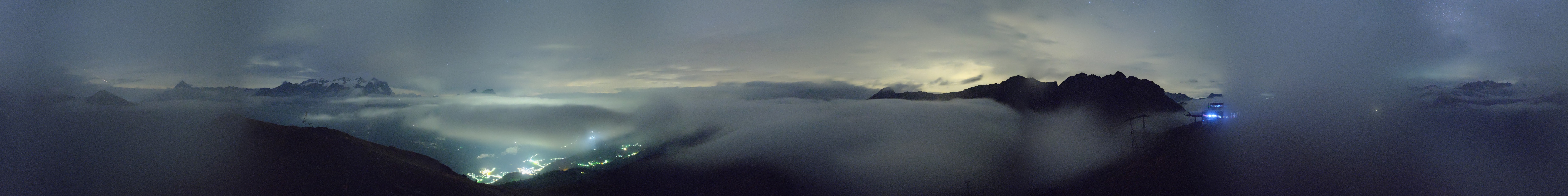 Archived image Webcam Roundshot Meiringen Hasliberg Alpen Tower