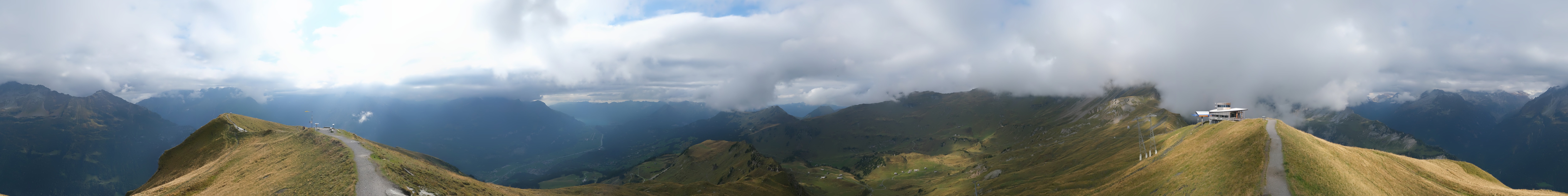 Archived image Webcam Roundshot Meiringen Hasliberg Alpen Tower