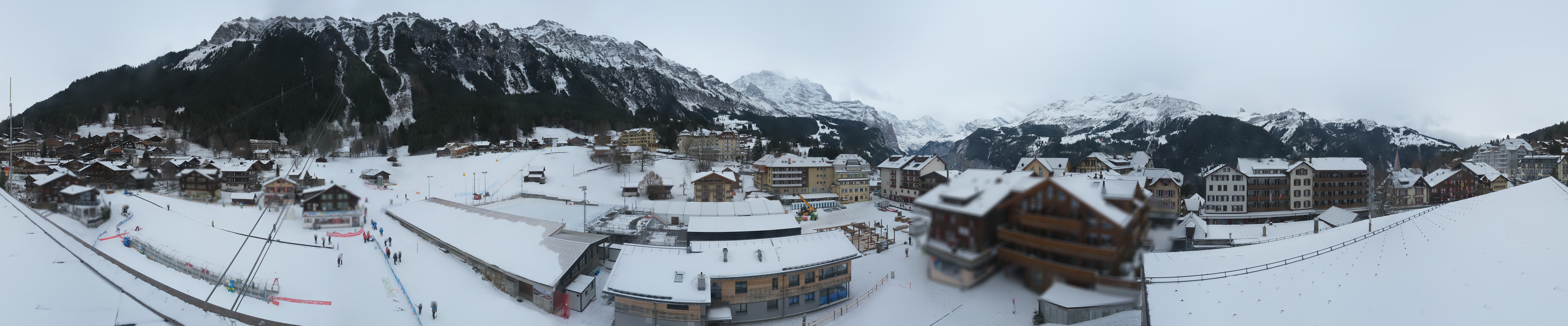 Archiv Foto Webcam Dorf Wengen