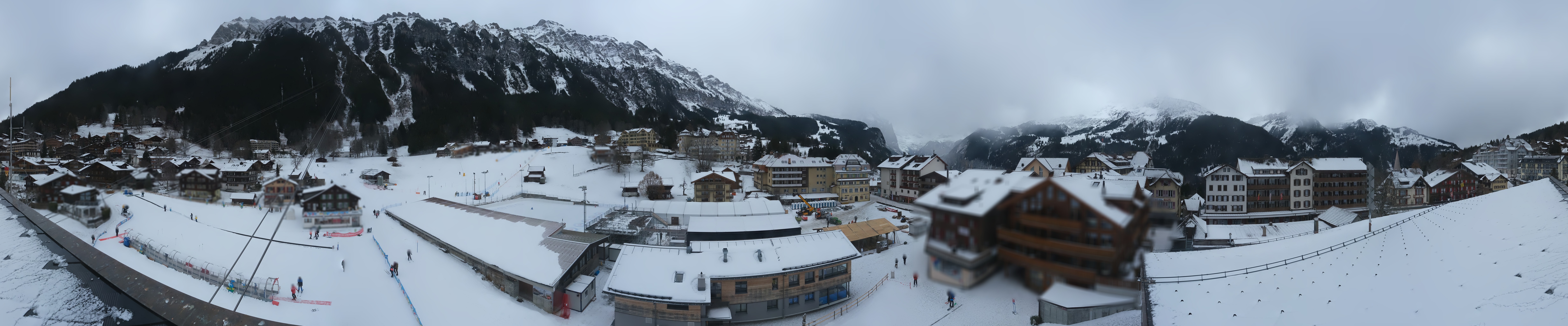 Archiv Foto Webcam Dorf Wengen