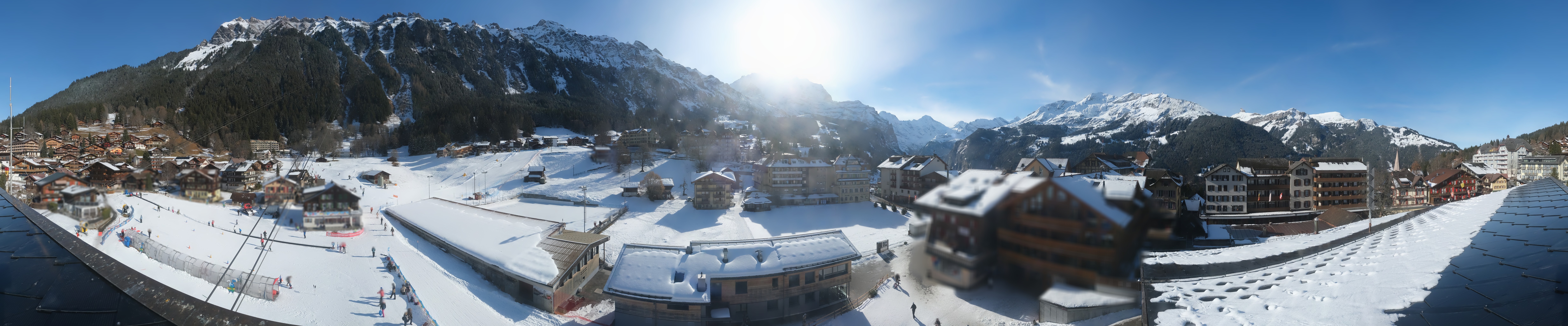 Archiv Foto Webcam Dorf Wengen