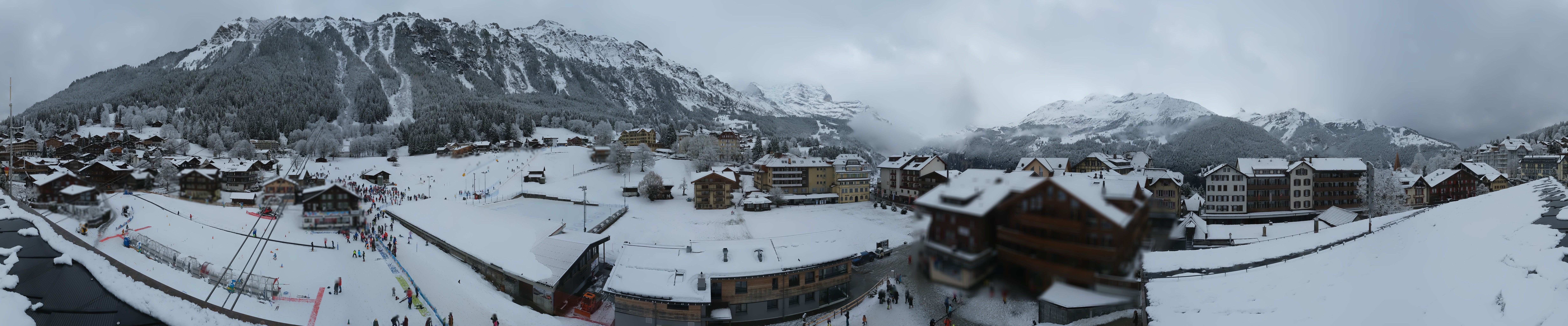 Archiv Foto Webcam Dorf Wengen