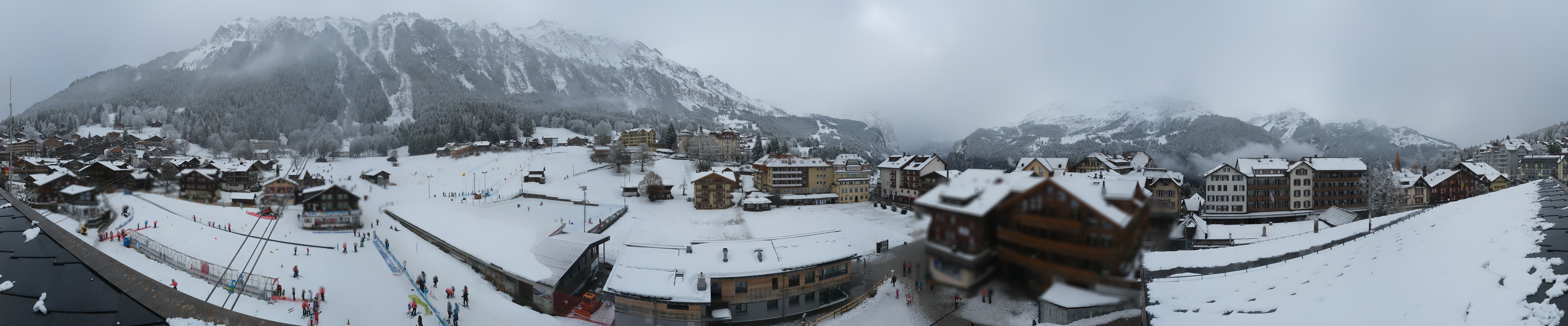 Archiv Foto Webcam Dorf Wengen