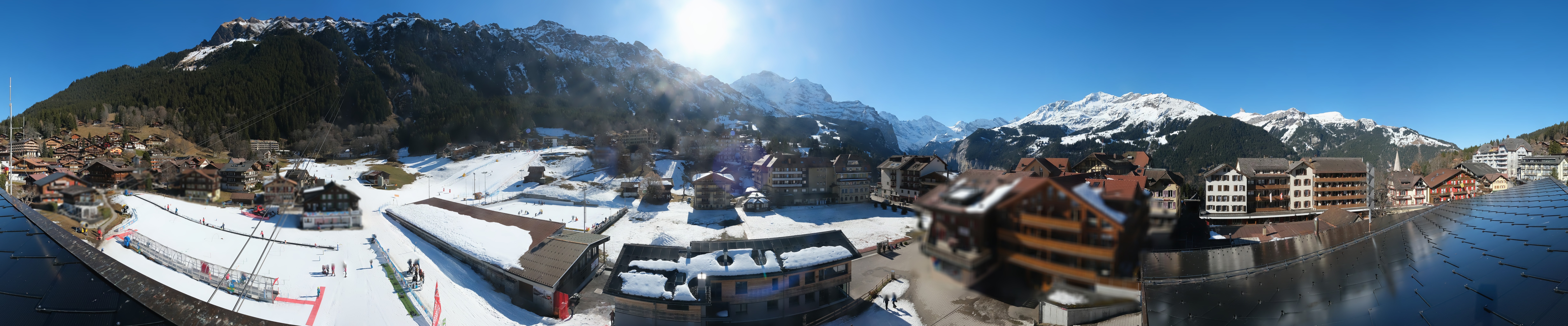 Archiv Foto Webcam Dorf Wengen