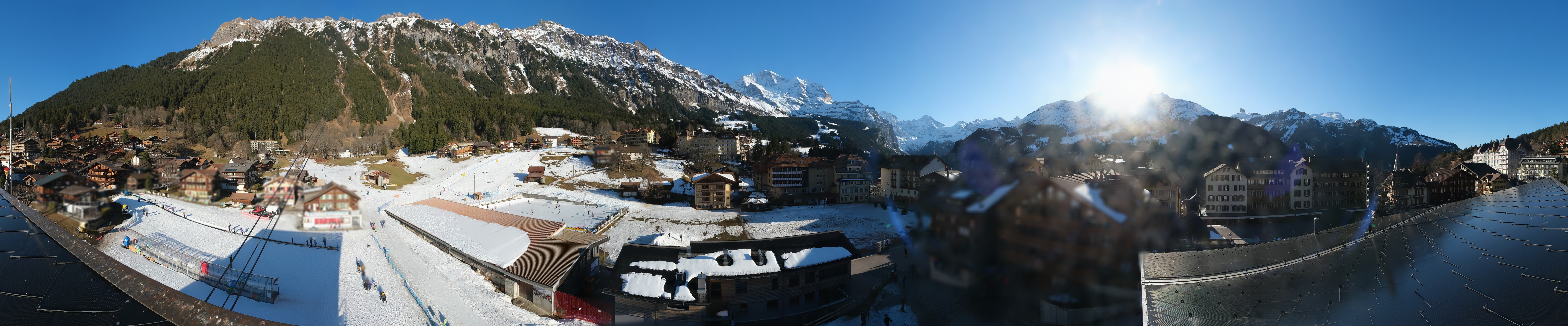 Archiv Foto Webcam Dorf Wengen