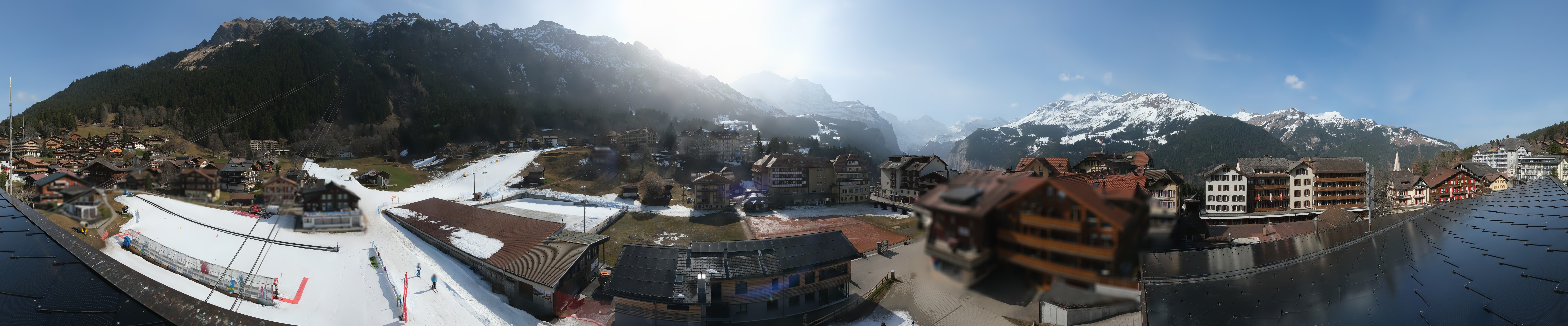 Archiv Foto Webcam Dorf Wengen