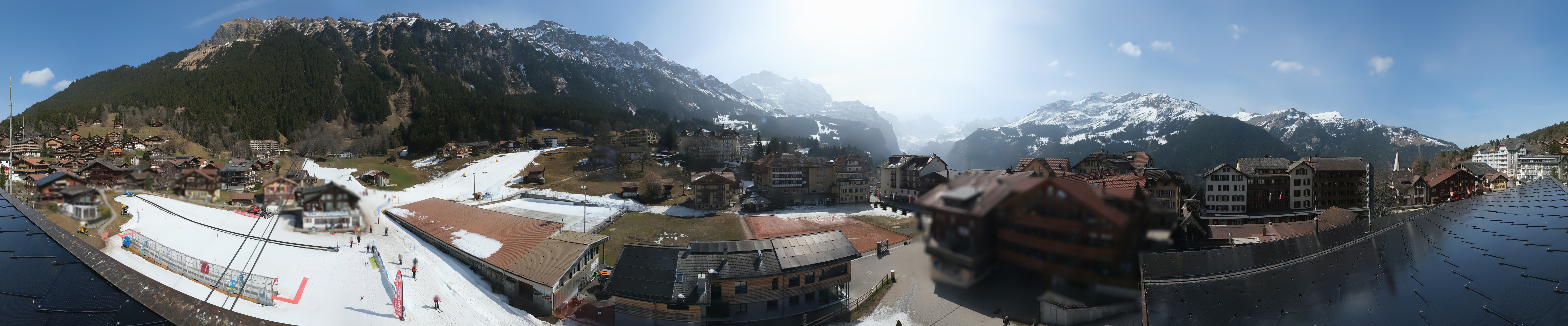 Archiv Foto Webcam Dorf Wengen