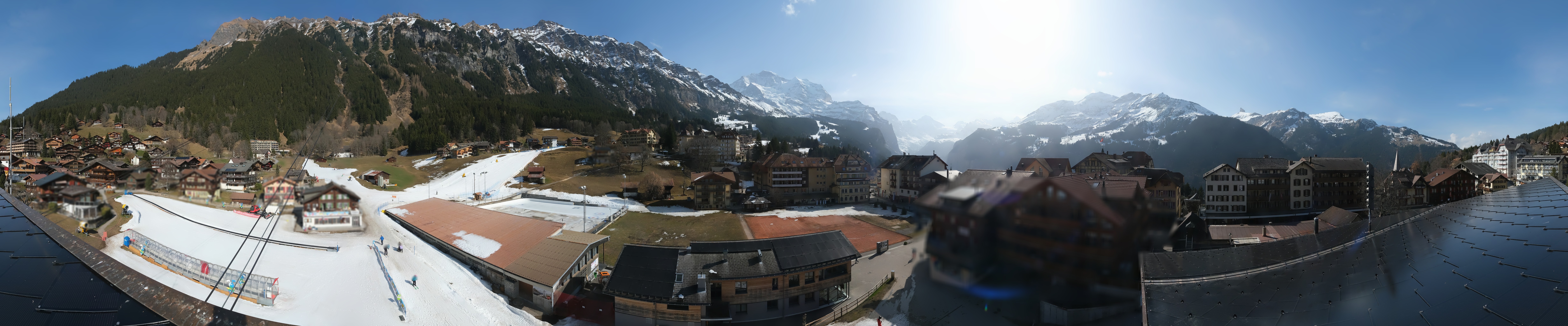 Archiv Foto Webcam Dorf Wengen