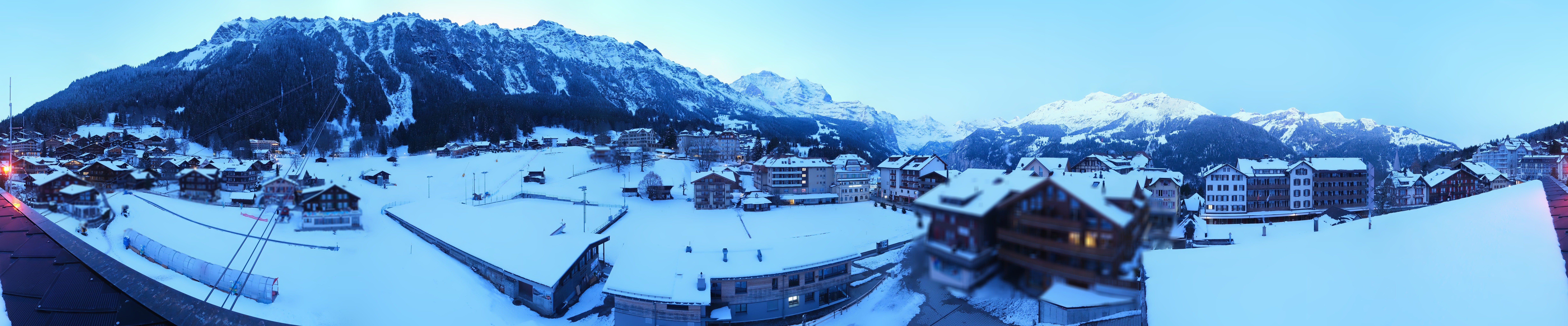 Archiv Foto Webcam Dorf Wengen