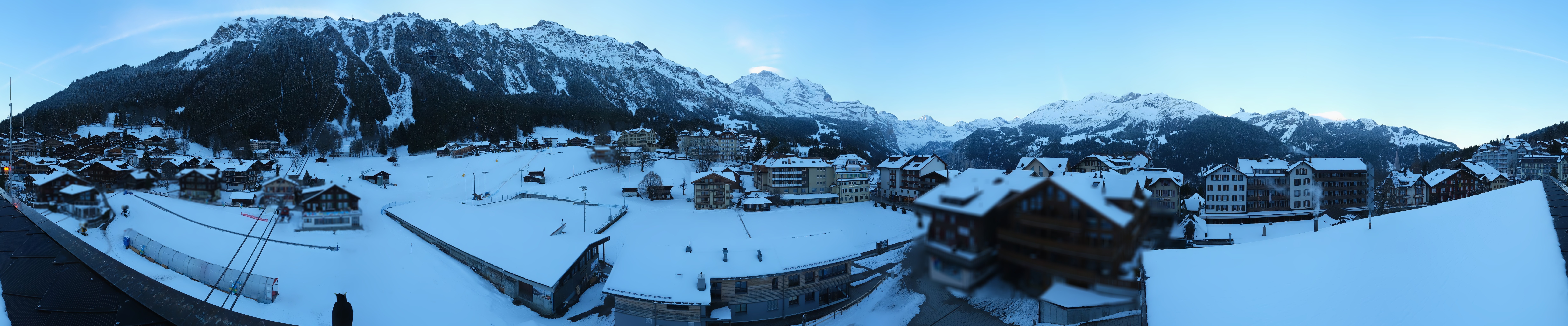 Archiv Foto Webcam Dorf Wengen