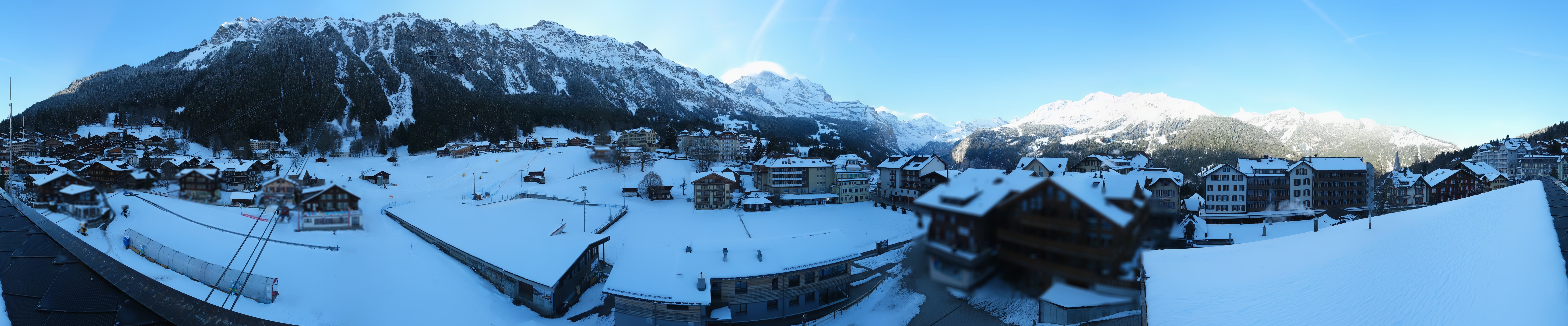 Archiv Foto Webcam Dorf Wengen
