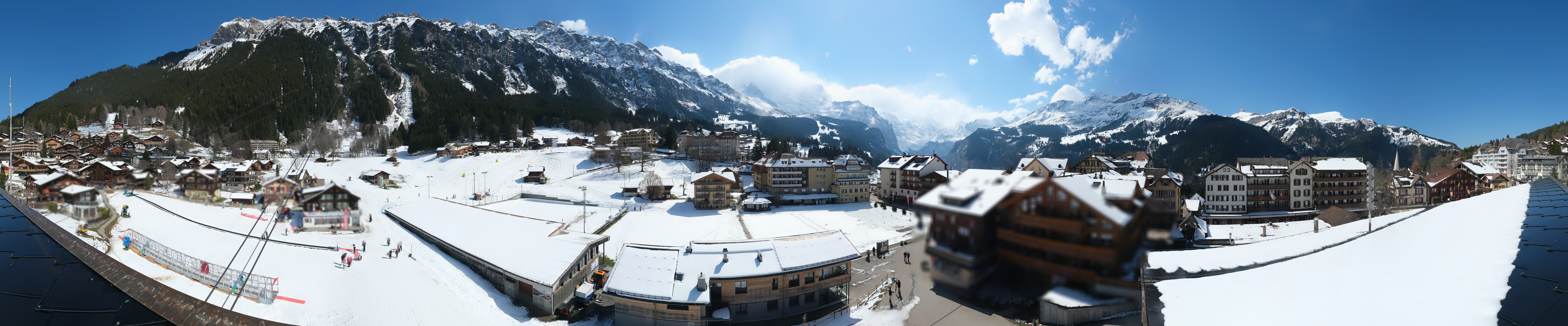 Archiv Foto Webcam Dorf Wengen